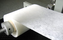 Mat, non-woven material, tissue, Webcleaning of mat, tissue and non-woven materials during the production process.